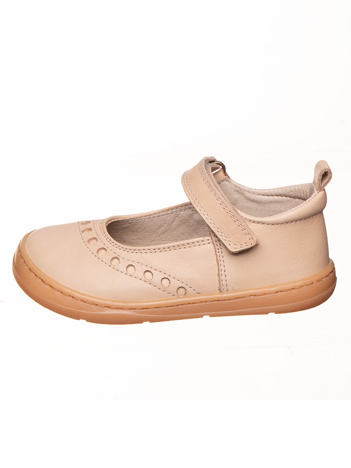 kmins Leder-Barfußschuhe in Creme günstig kaufen