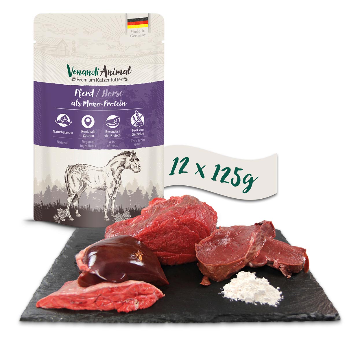 Venandi Animal - Pferd als Monoprotein kaufen