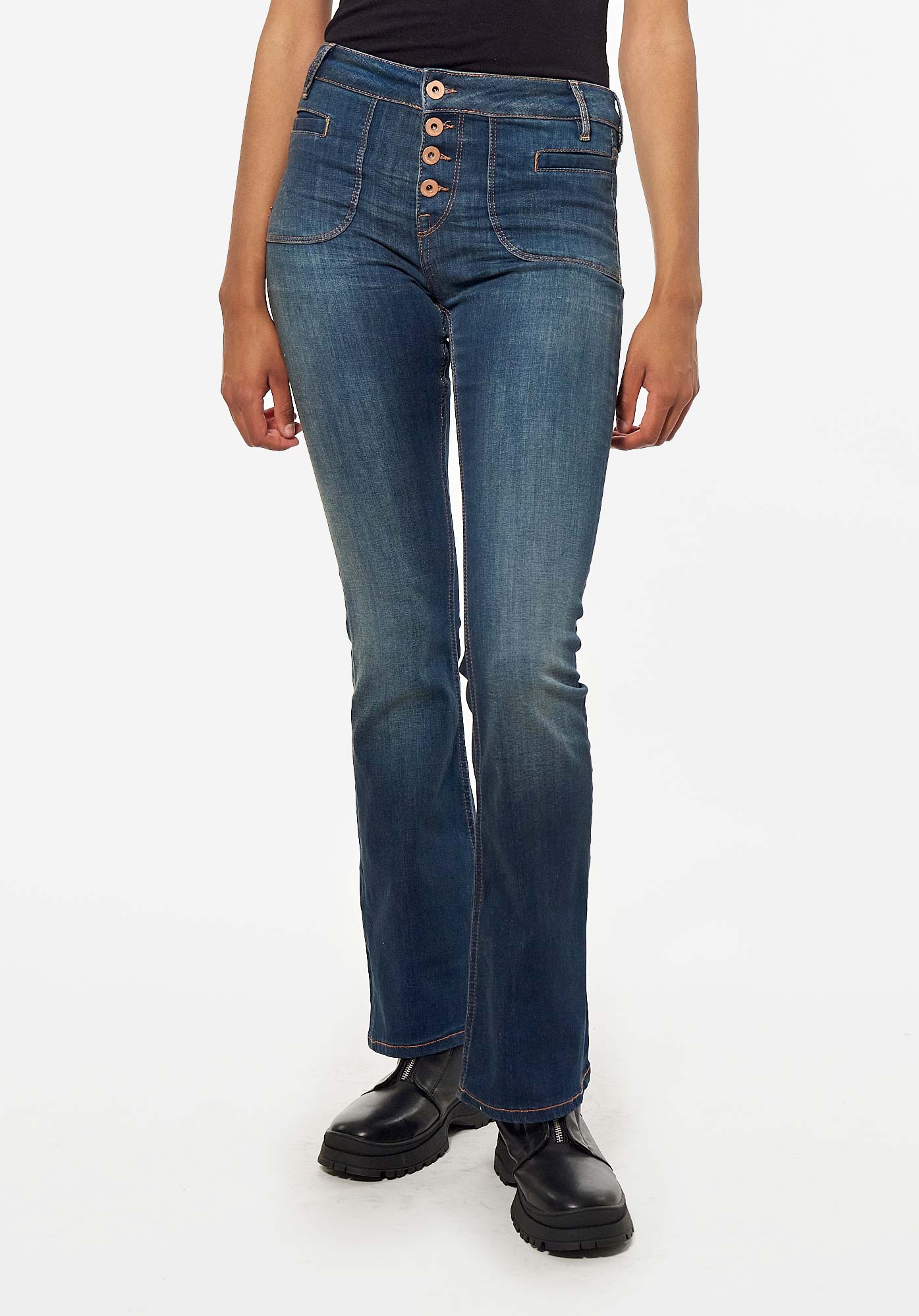 LUCKY  Jean bootcut Femme