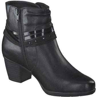 Jana Stiefelette in schwarz