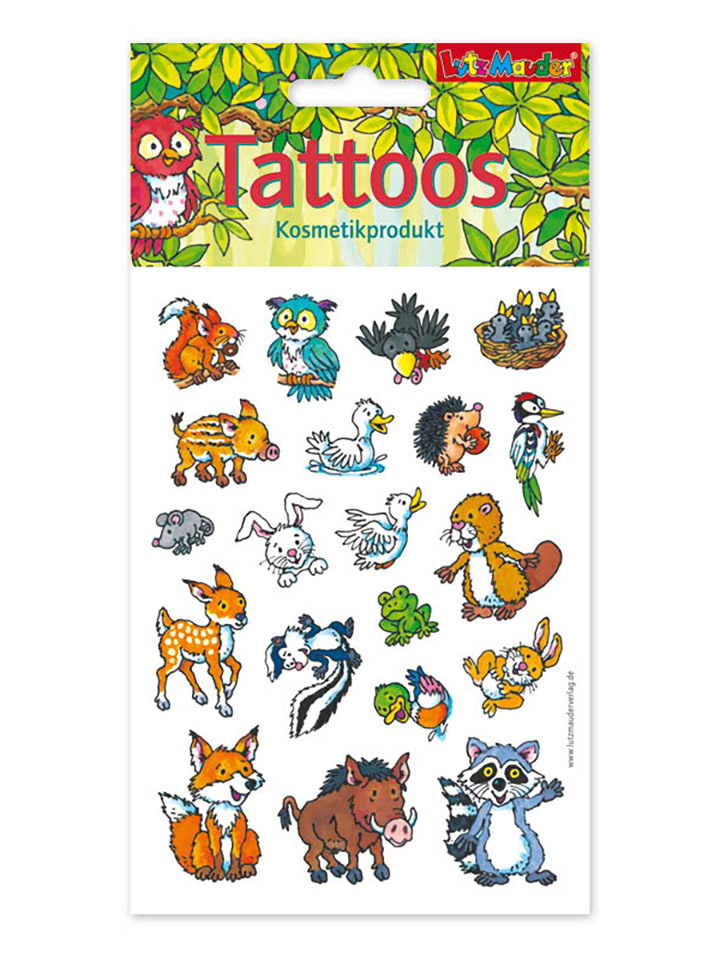 Lutz Mauder Temporäre Tattoos 