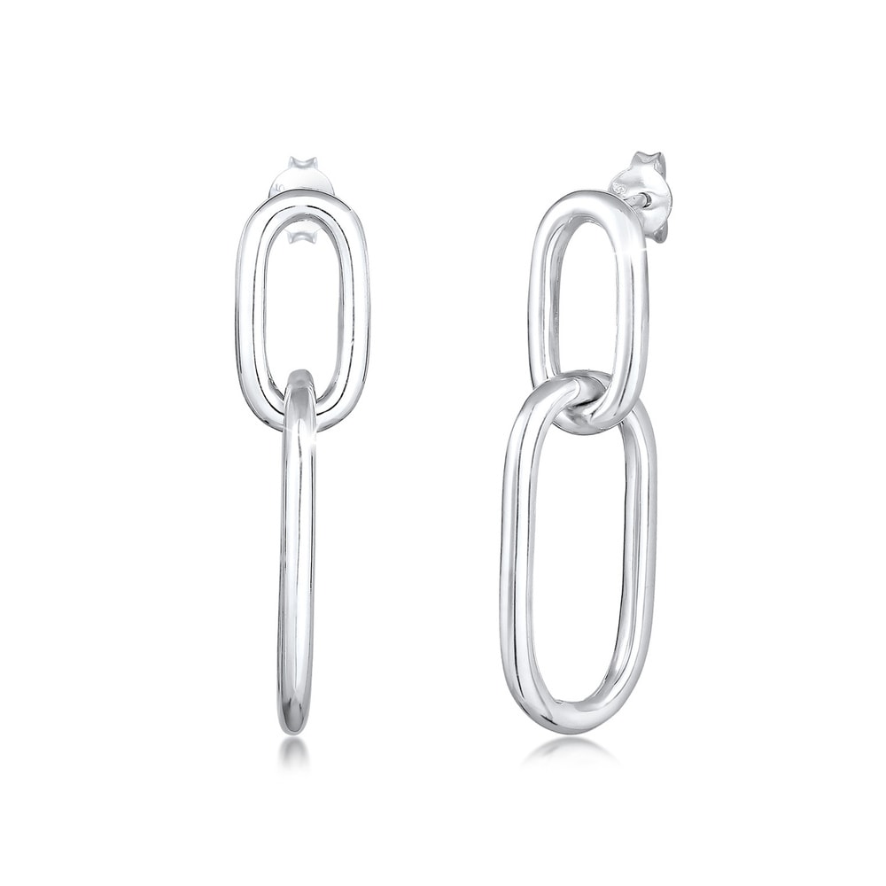 Elli Elli Boucles d'Oreilles Femme Pendentif Look Tendance en Argent Sterling 925 ster Boucles d'oreilles