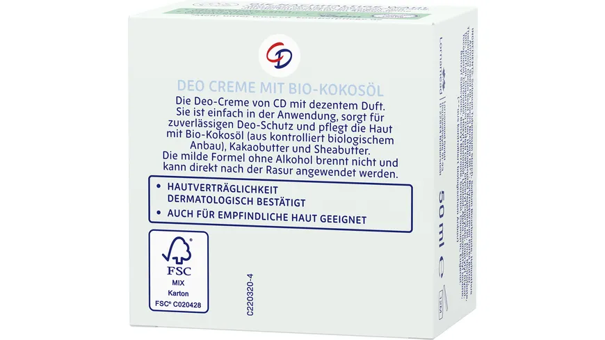 CD Deocreme 50 ml