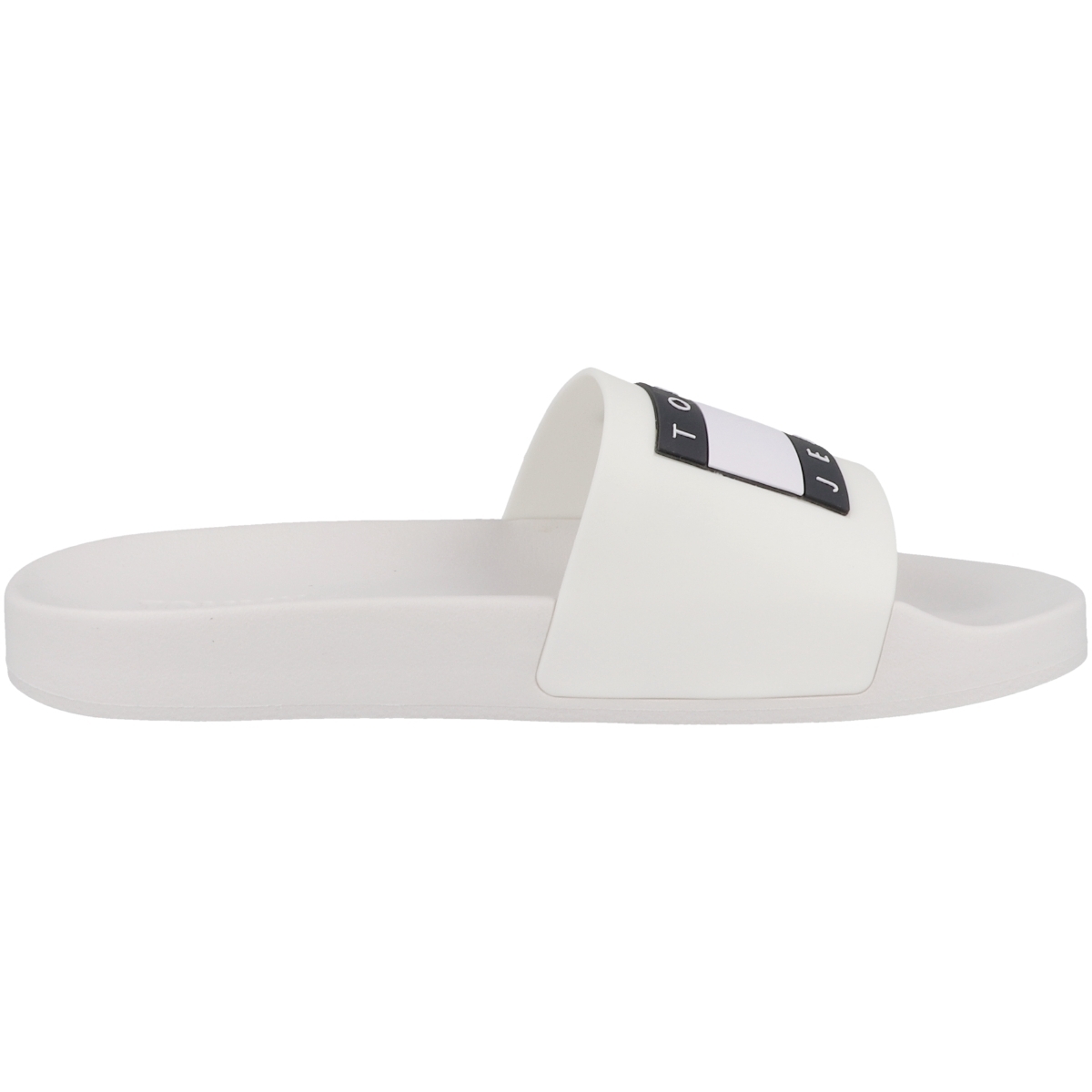 Tommy Hilfiger Tommy Jeans Flag Pool Slide Badelatschen creme