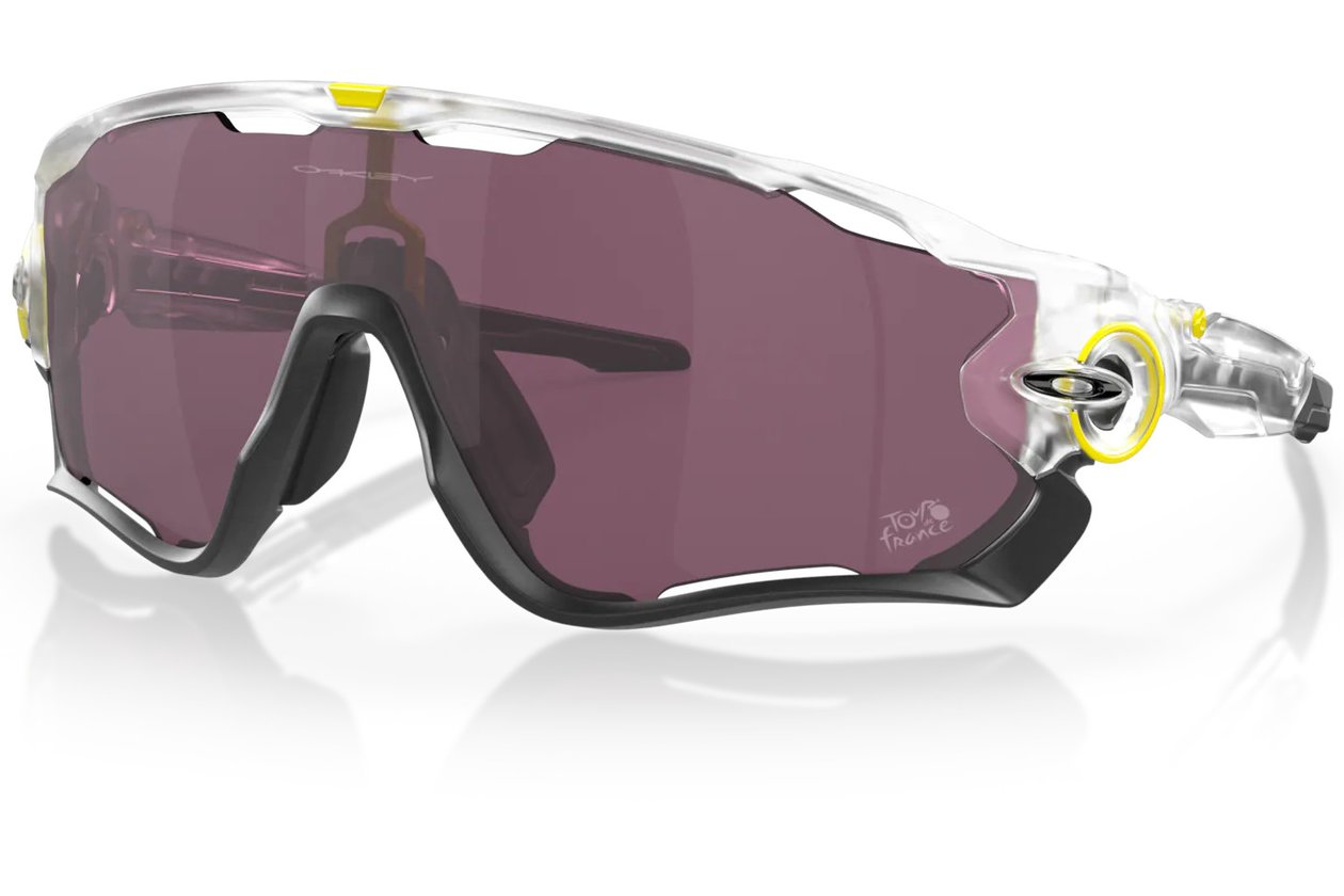 Oakley Jawbreaker Tour de France Matte Clear/Prizm Road Black
