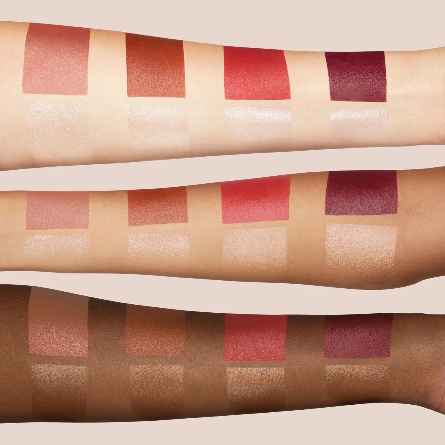 Two Reasons Face - Paletă facială, Blush compact, Iluminatoare și iluminatoare, Ruj