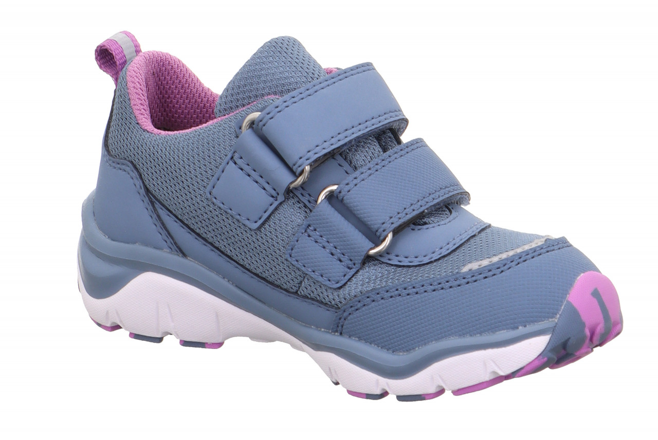 SPORT5 - Blau/Rosa Sneaker low mit Klettverschluss