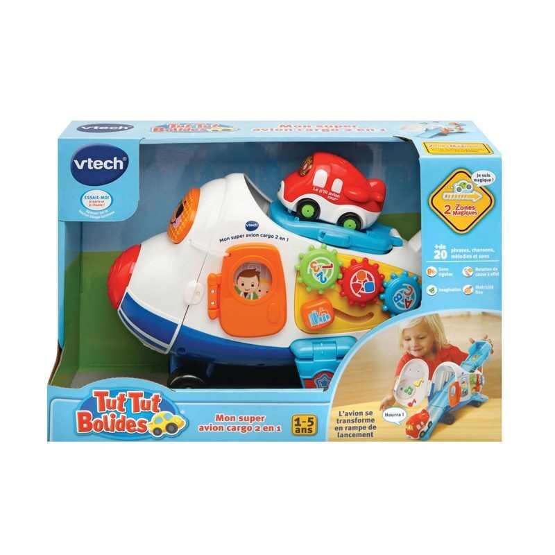 Mon super avion cargo 2 en 1 Tut Tut Bolides Vtech