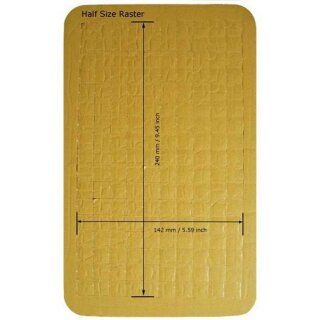 Feldherr 30 mm Half-Size Raster-Schaumstoff selbstklebend