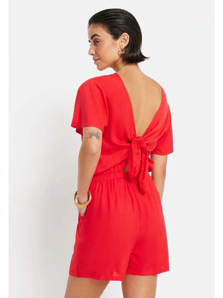 LSCN BY LASCANA Kurzoverall in cherry-red günstig kaufen