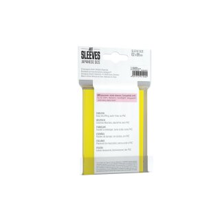 Just Sleeves - Japanese Size Yellow (60)