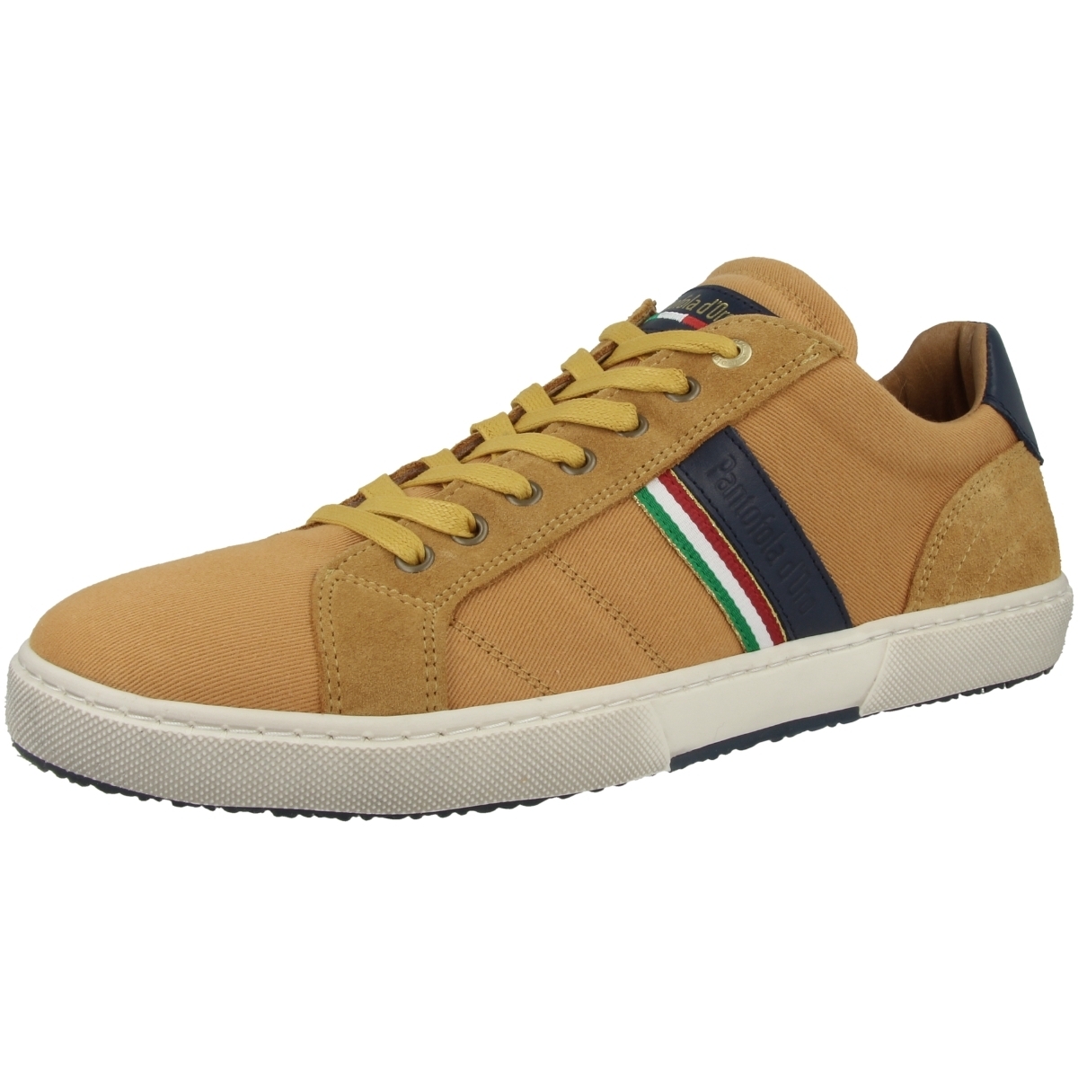 Pantofola d Oro Modena Canvas Uomo Low Sneaker Low gelb
