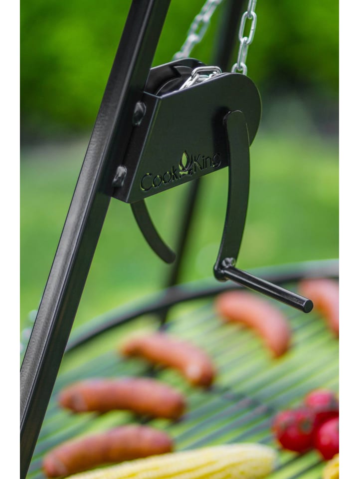 GMD Living Dreibein-Schwenkgrill LÖTZEN in Schwarz günstig kaufen
