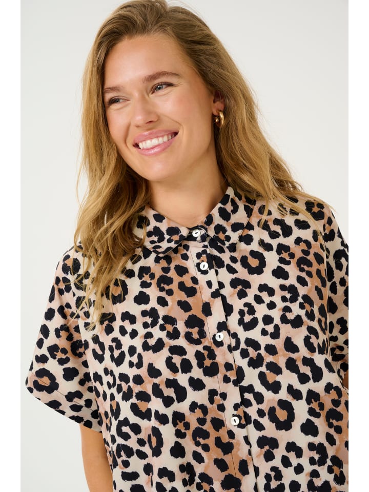 CULTURE Kleid CUmoana in Leopard günstig kaufen