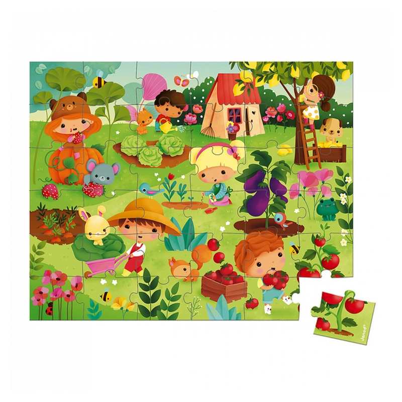 Puzzle la fête du potager 36 pièces