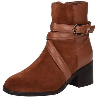 Tommy Hilfiger Elevated Essential Mid Heel in braun
