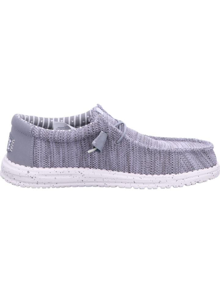 Hey Dude Herren Halbschuhe Wally in Grau günstig kaufen
