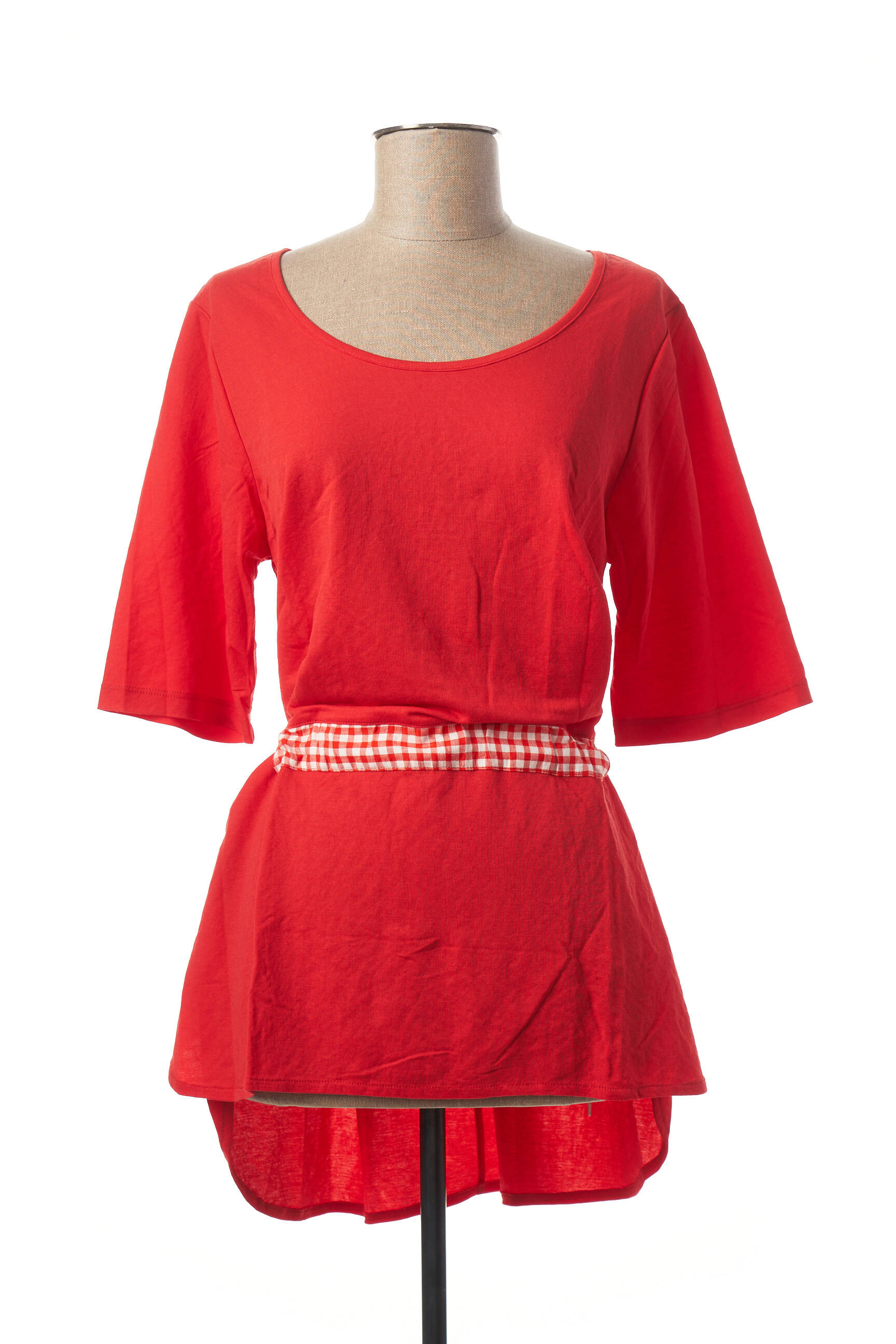 G Oze Tuniquemanchelongue Femme couleur rouge
