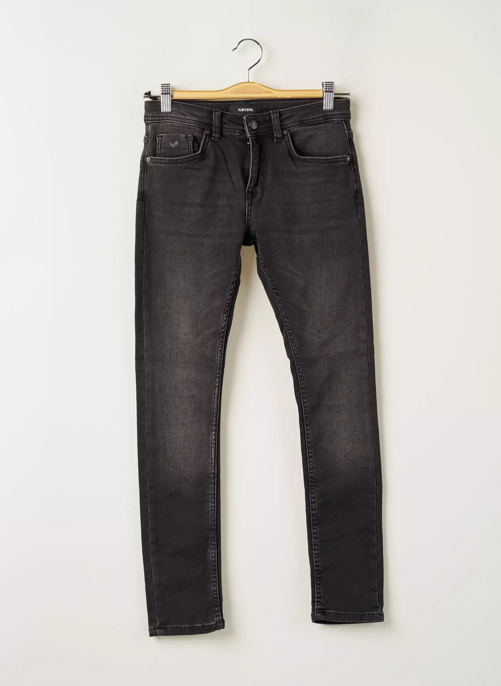 Kaporal Jeans Coupe Slim Garcon couleur noir