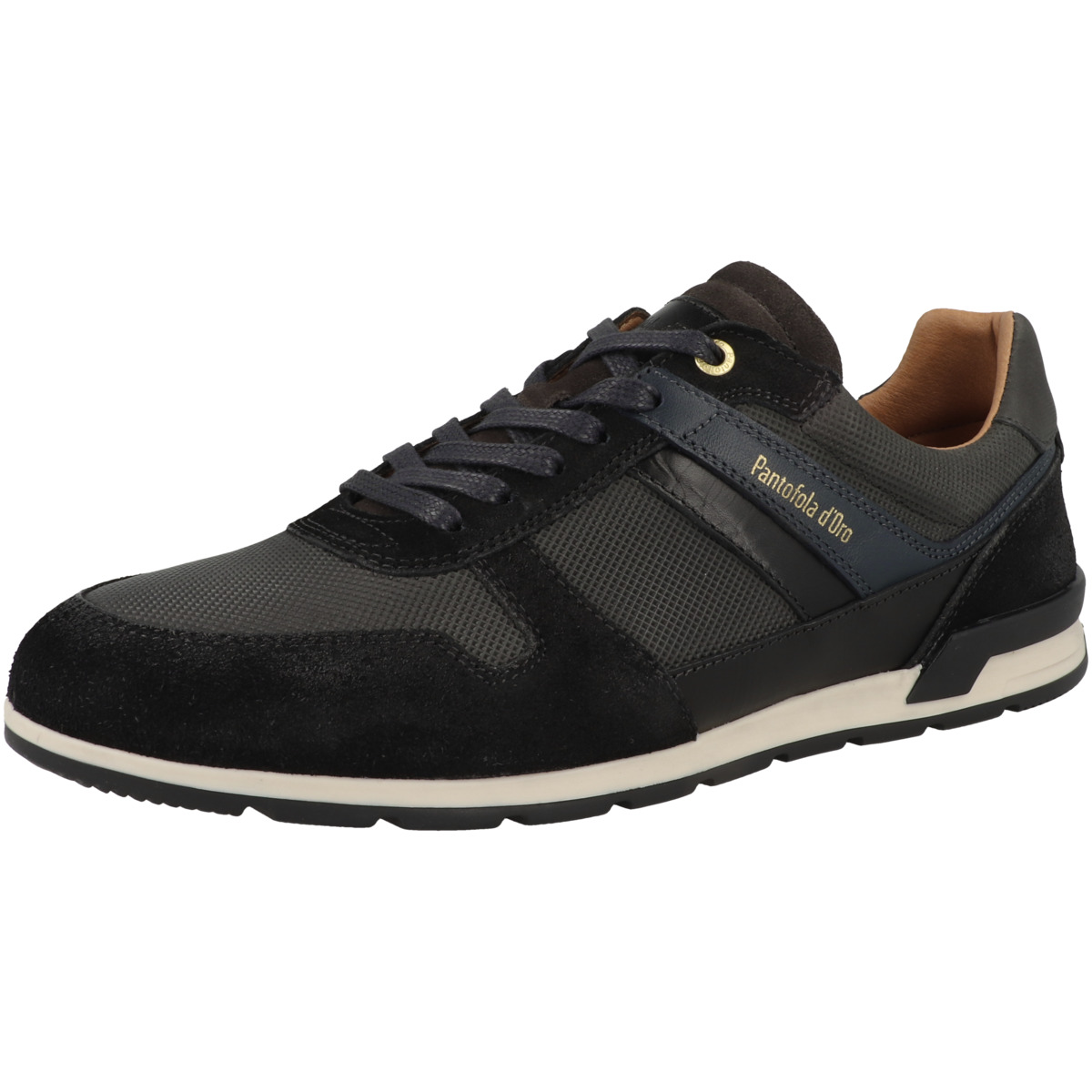 Pantofola d Oro Taranto Uomo Low Sneaker Low schwarz