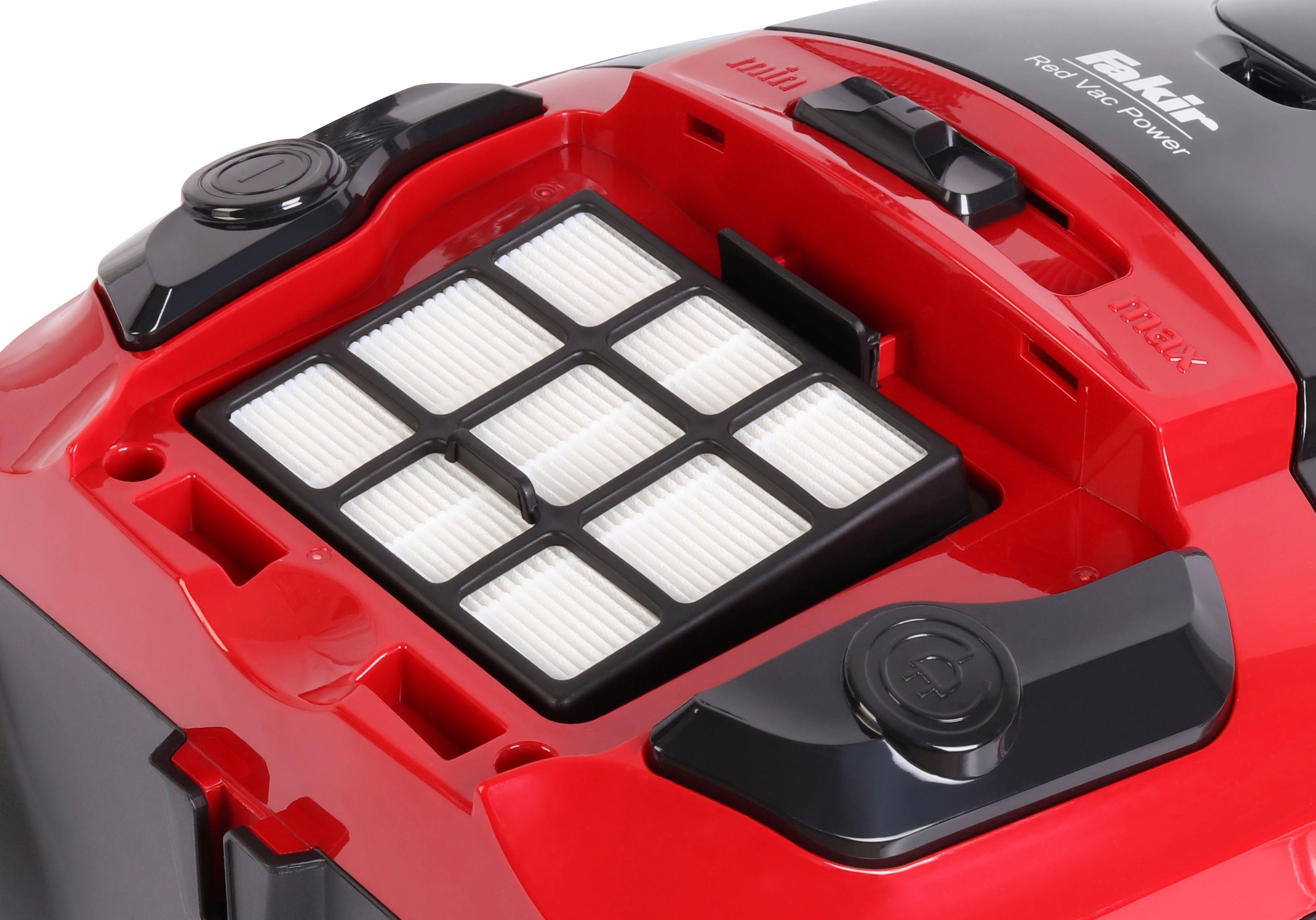 FAKIR Bodenstaubsauger Red Vac Power, 700 W, mit Beutel