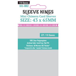 Sleeve Kings Mini Chimera Card Sleeves (43x65mm) (110)