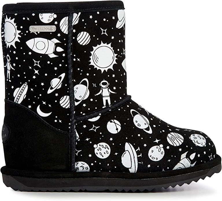EMU AUSTRALIA Stiefel Jungen schwarz Outer Space black