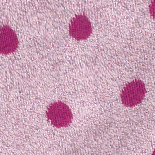 Sabrina & Léon pink lurex socks