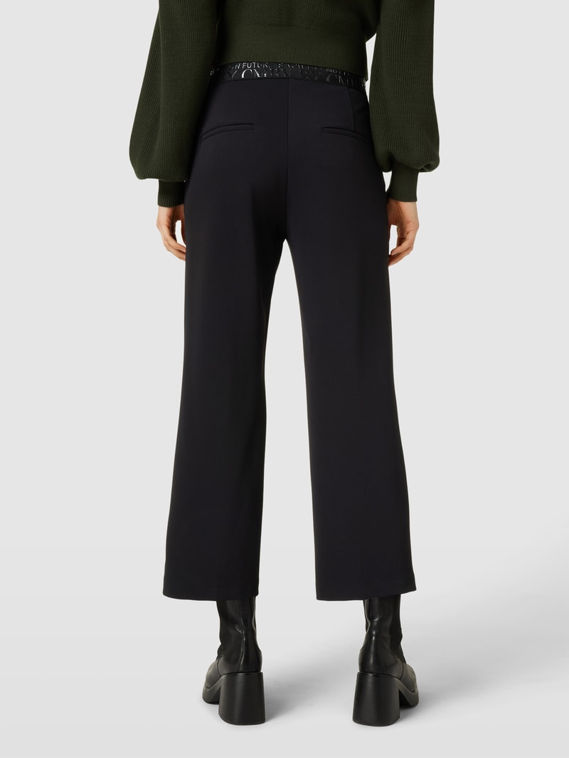 Regular Fit Hose in verkürzter Passform Modell 'CAMERON' in black