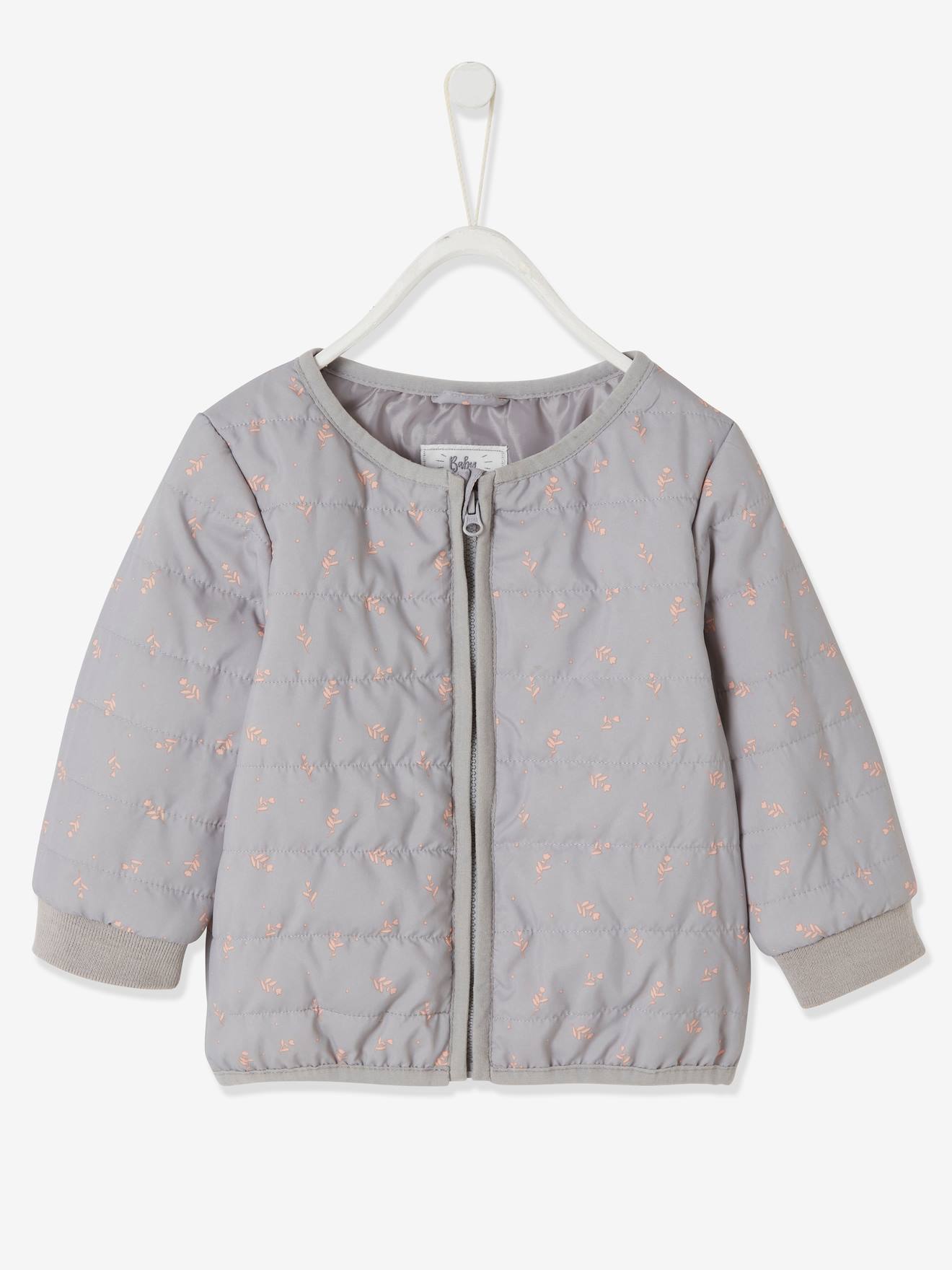 Vertbaudet Mädchen Baby 3-in-1-Jacke, Recycling-Polyester - marine