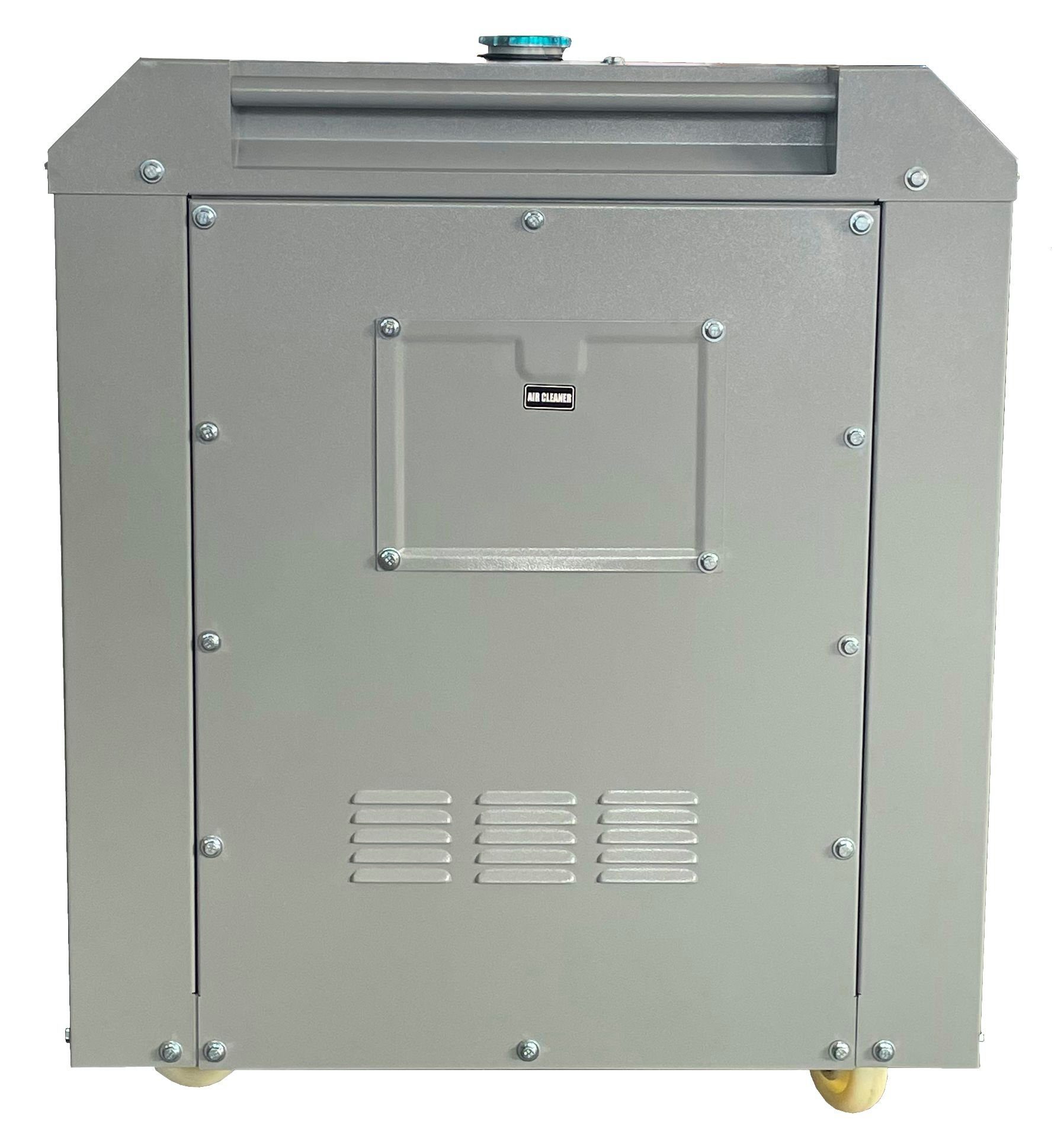 fradashop Stromerzeuger Silent Diesel Generator AVR/ATS/FB 10kVA