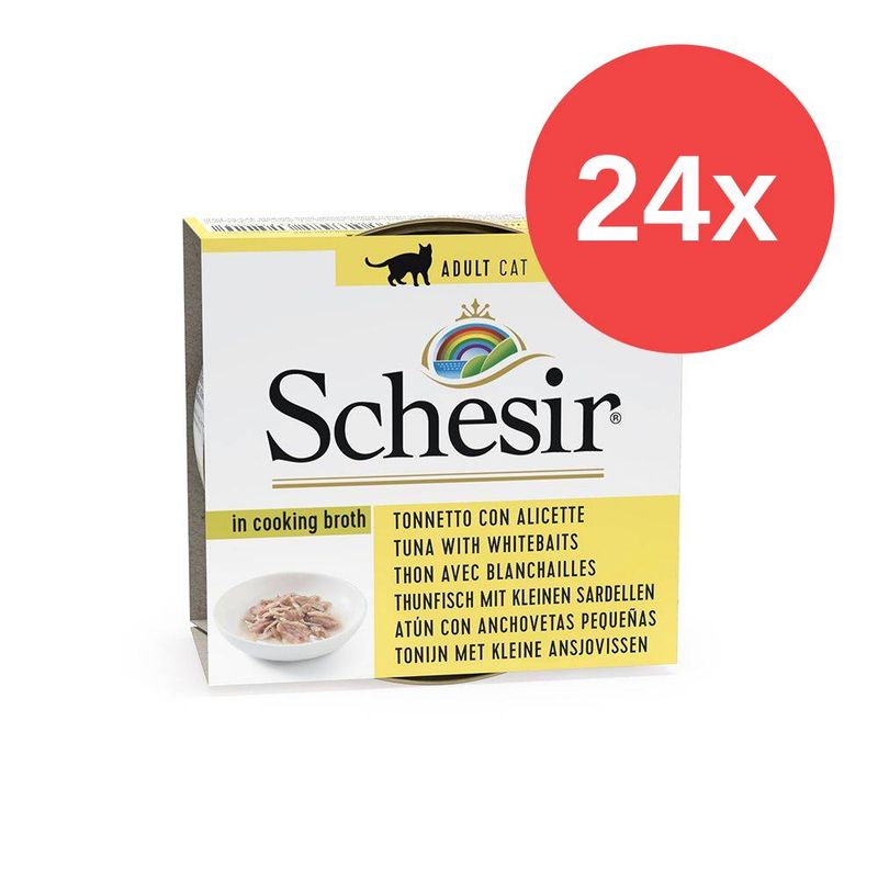 Sparpaket Schesir in Brühe 24 x 70 g zu TOP-Preisen