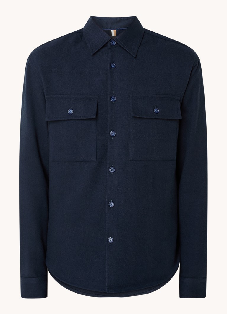 HUGO BOSS C-Owen majica regular fit z žepi na prsih