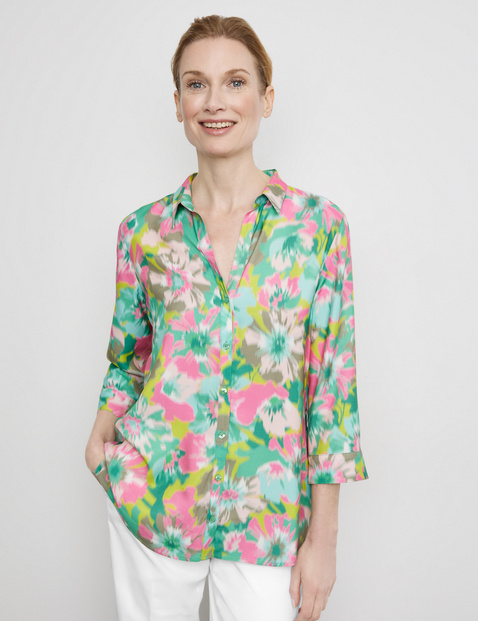 Nachhaltige Bluse mit 3/4 Arm