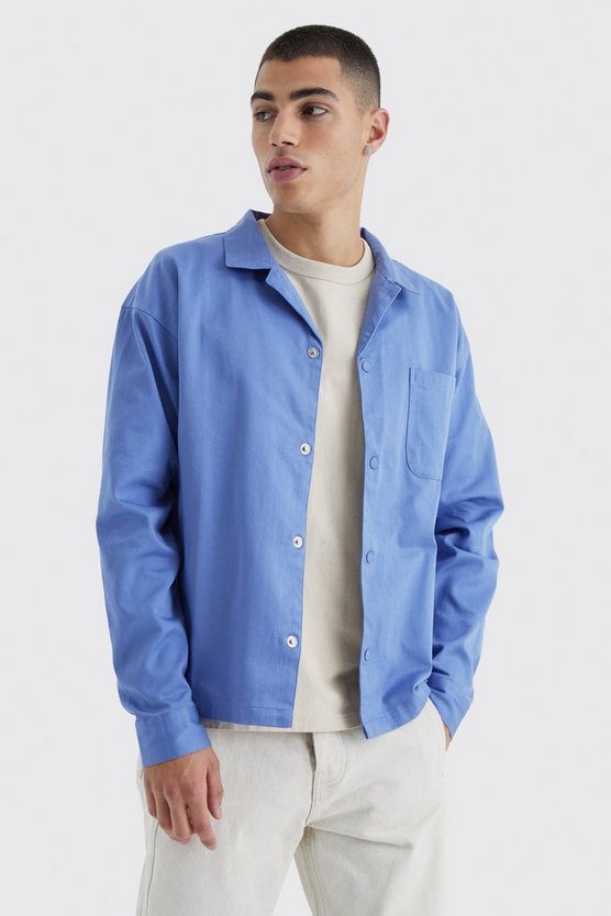 Kastiges Twill Harrington Overshirt