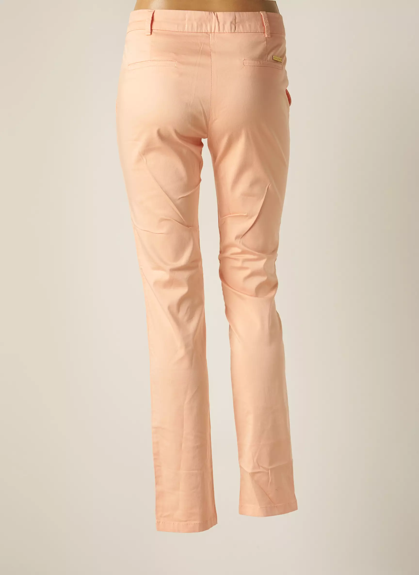 Jeans Wear Pantalons Chino Femme couleur orange