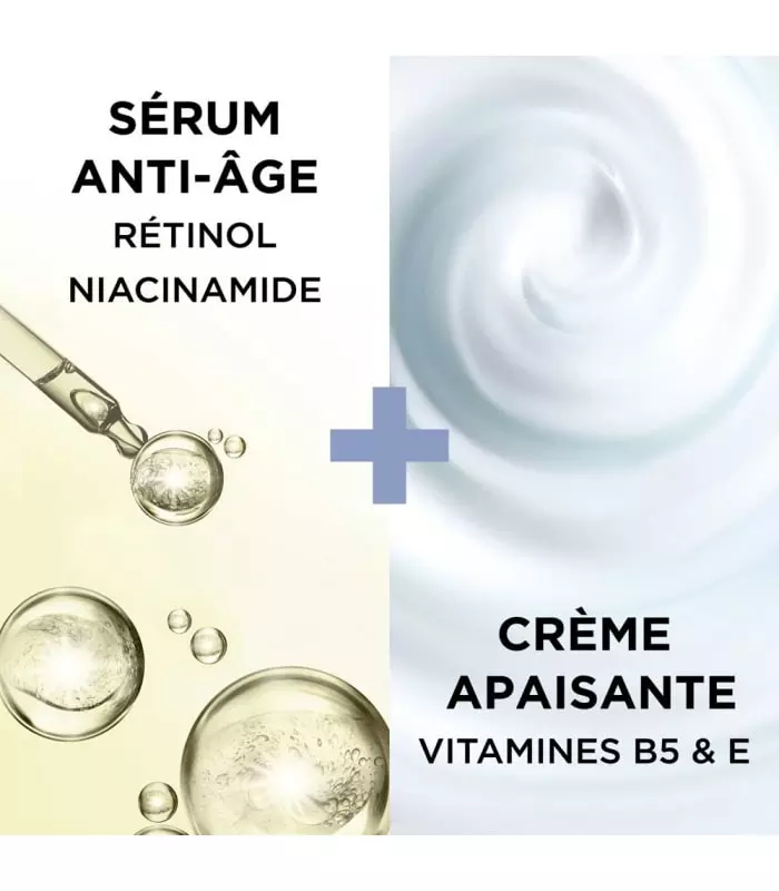 HELLO RESULTS Soin visage Sérum-en-Crème anti-ride au rétinol à usage quotidien