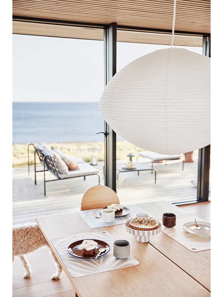 OYOY living design 2er-Set: Tischsets ''Zebura'' in Creme/ Beige - (L)34 x (B)45 cm günstig kaufen onesize