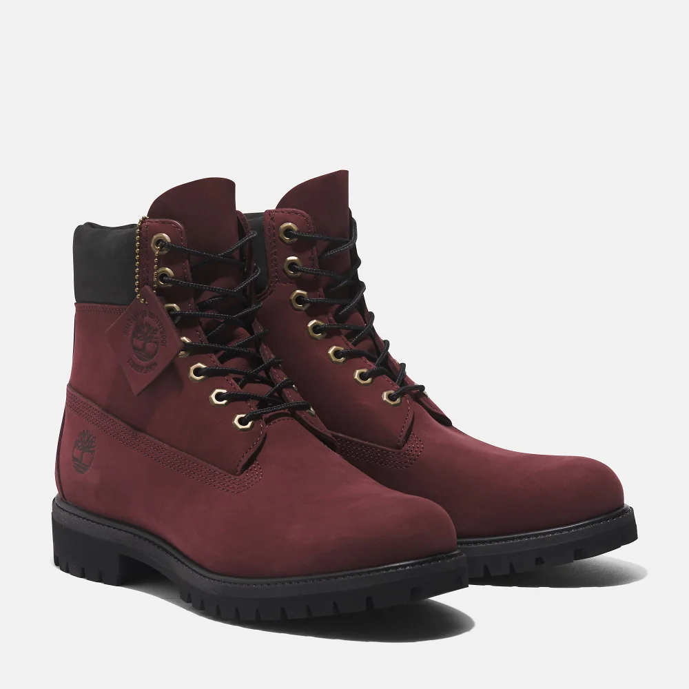 Timberland 6 Inch Lace Up Waterproof Boot TB0A5VB5C601 / rot