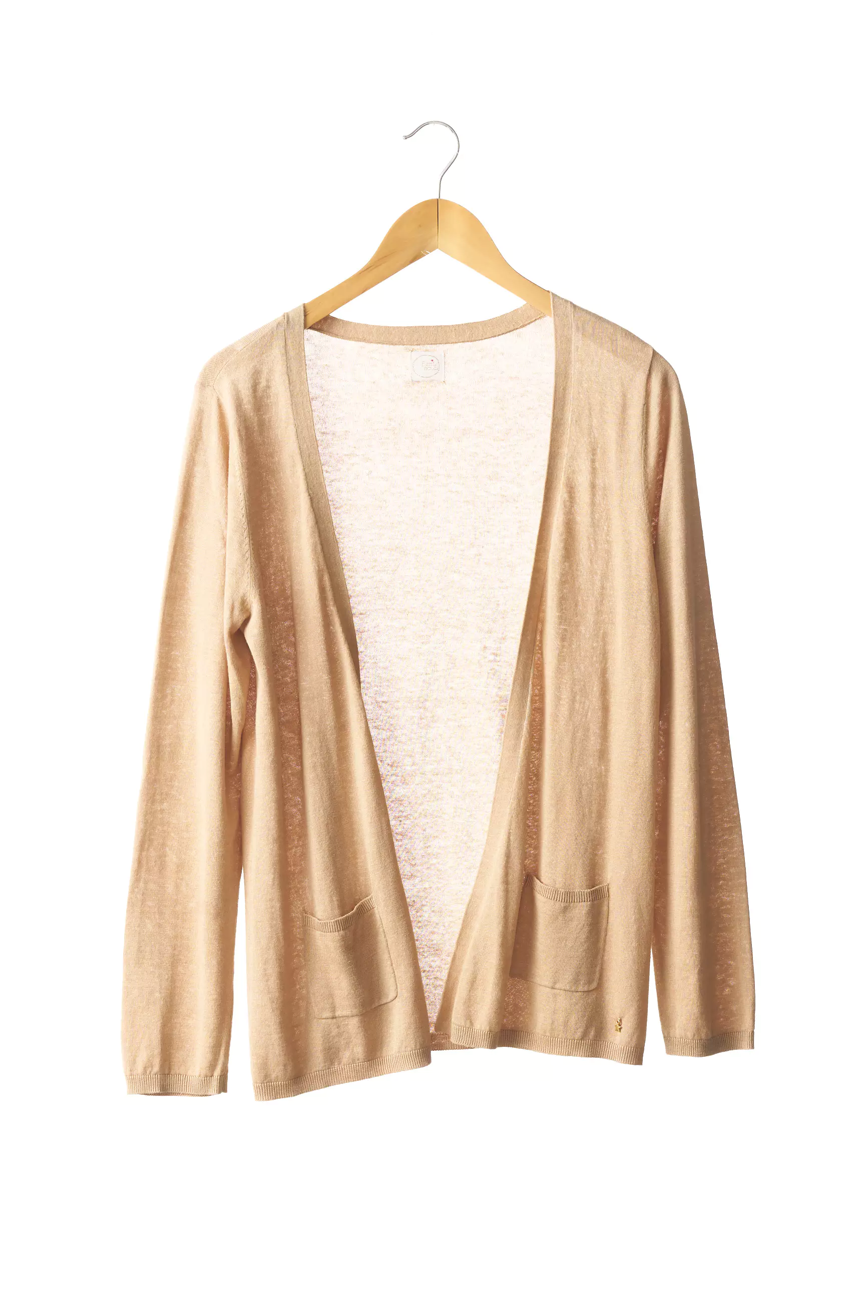 Des Petits Hauts Cardigans Femme couleur beige