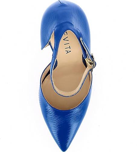 EVITA Damen Pumps halboffen LISA