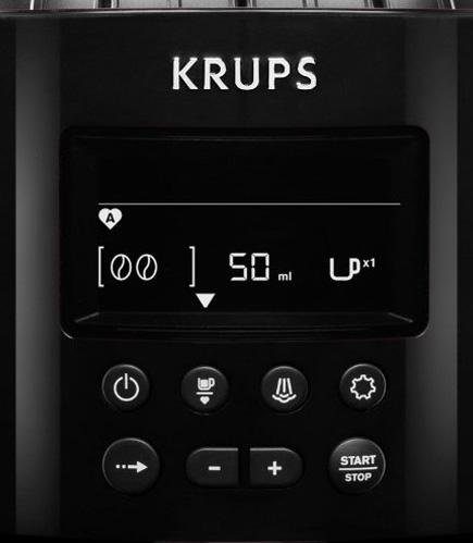 Krups Kaffeevollautomat EA8160 Essential Espresso, Wassertankkapazität: 1,7 Liter, inkl. Auto Cappuccino XS6000 Set