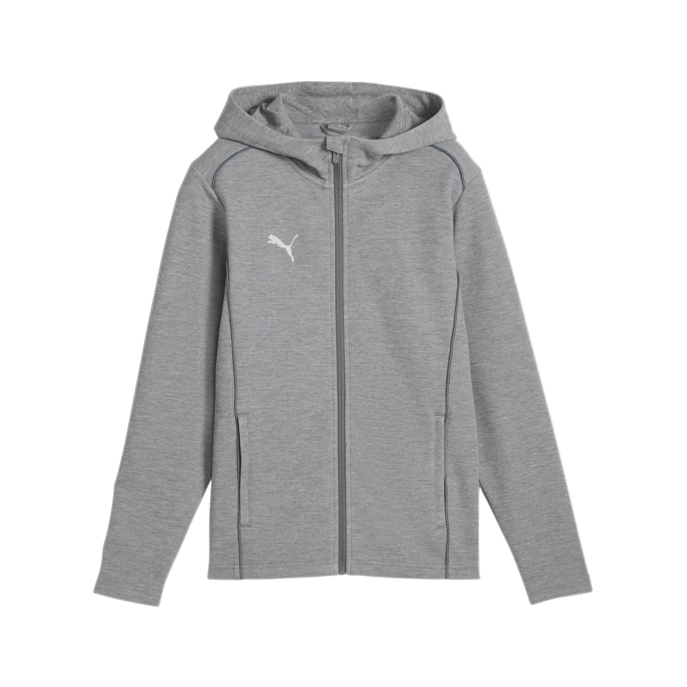 PUMA teamFINAL Casuals Kapuzenjacke Grau F33