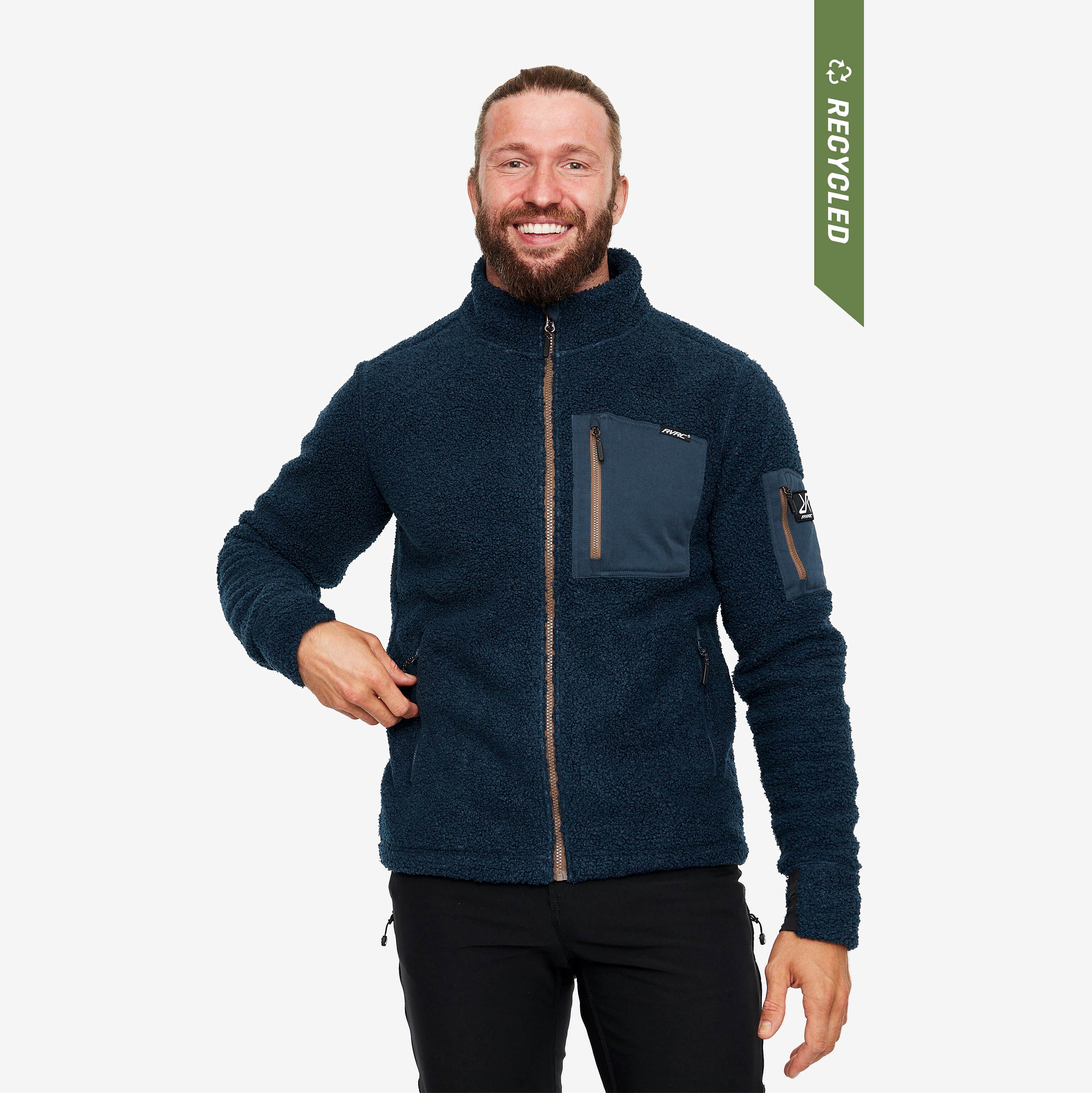 Bigfoot Pile Fleece Homme Moonlit Ocean