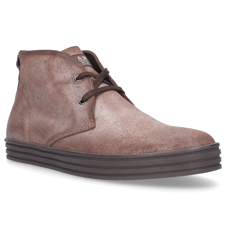 Hogan - Schnürboots Kalbsleder - braun