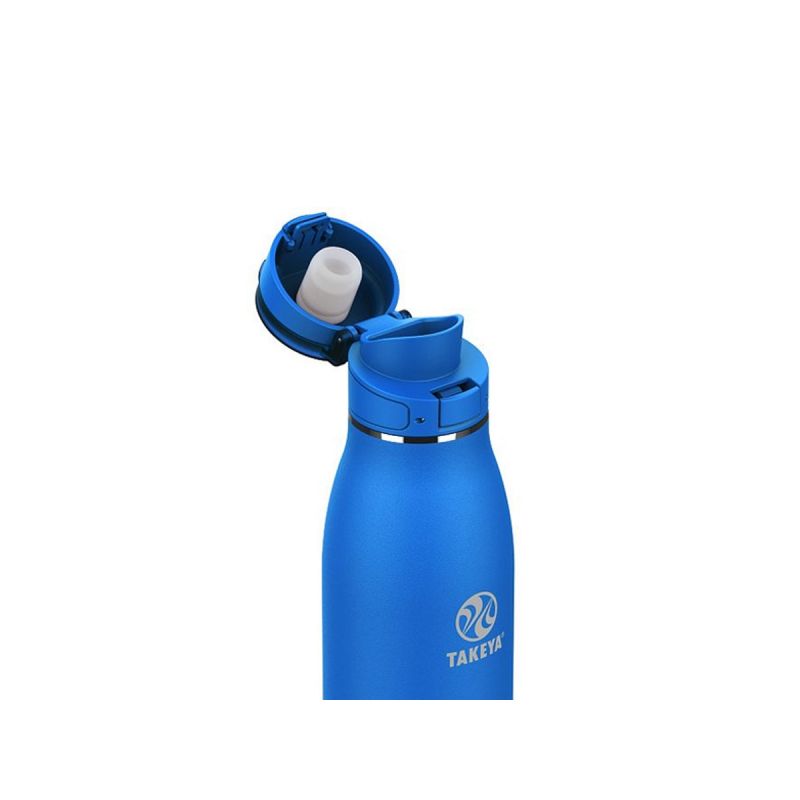 Takeya Actives Traveler Insulated Bottle 17oz \/ 503ml Cobalt (52204)