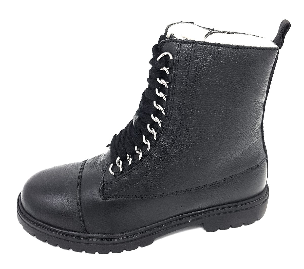 Copenhagen Shoes Juliet Fur CK7030 Schwarz black