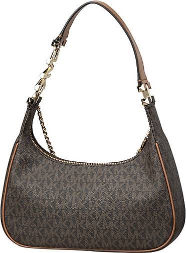 Michael Kors Schultertasche Piper Small Pouchette MK Signature