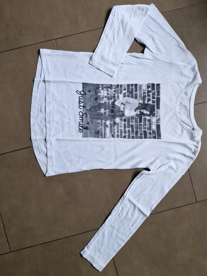 Tom Tailor Longsleeve in Creme günstig kaufen 128/134