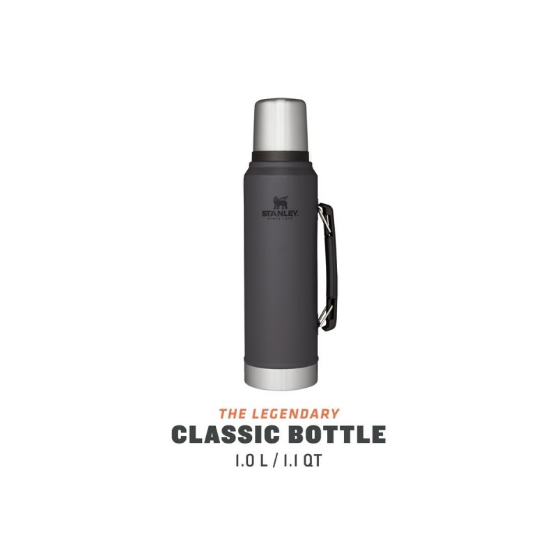 Stanley Thermoflasche, Classic Legendary Bottle 1.1qt \/ 1l  Ash